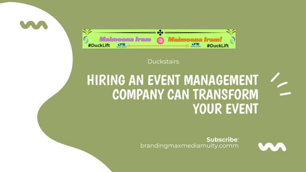 hiring an event management company transform your event