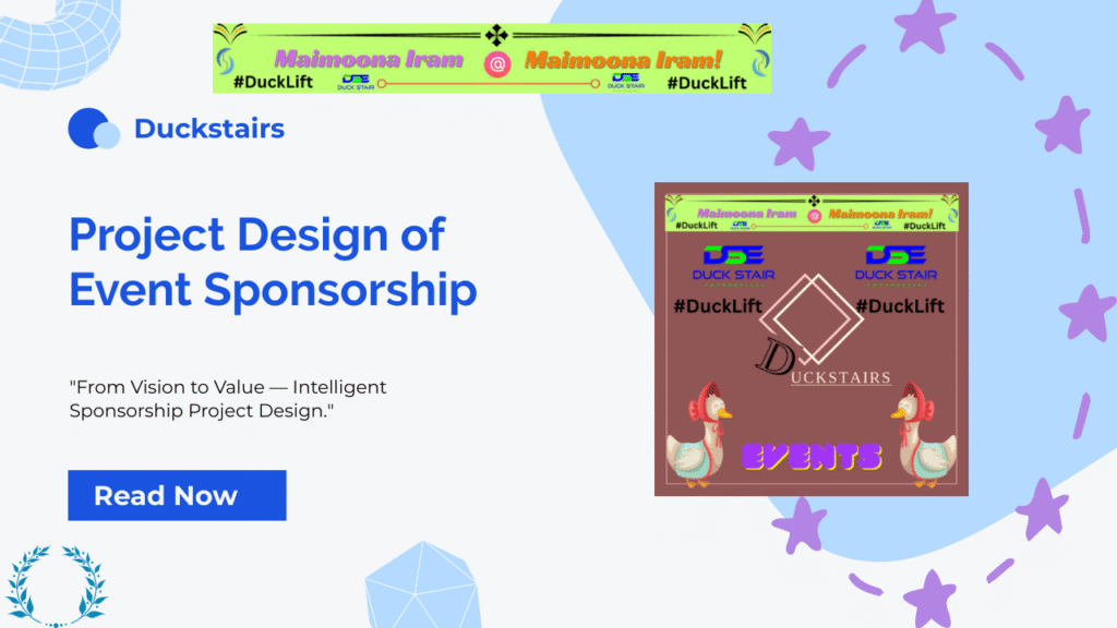 project design of event sponsorship